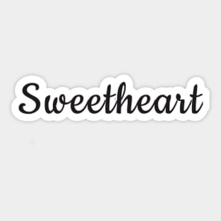 Sweetheart Sticker